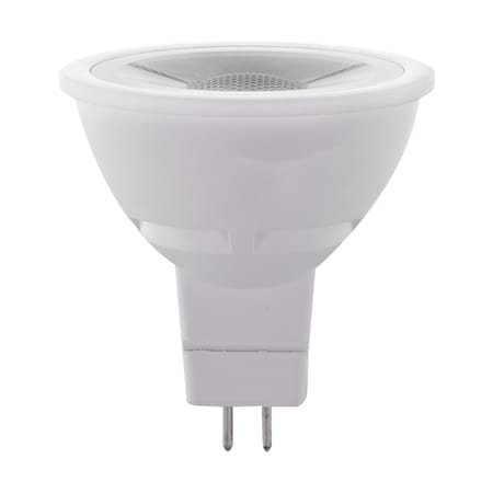 Satco 7 Watt MR16 LED, GU5.3 base, 3000K, 12 Volt, 40 deg. Beam Angle, 2-Card, PK2 S21742